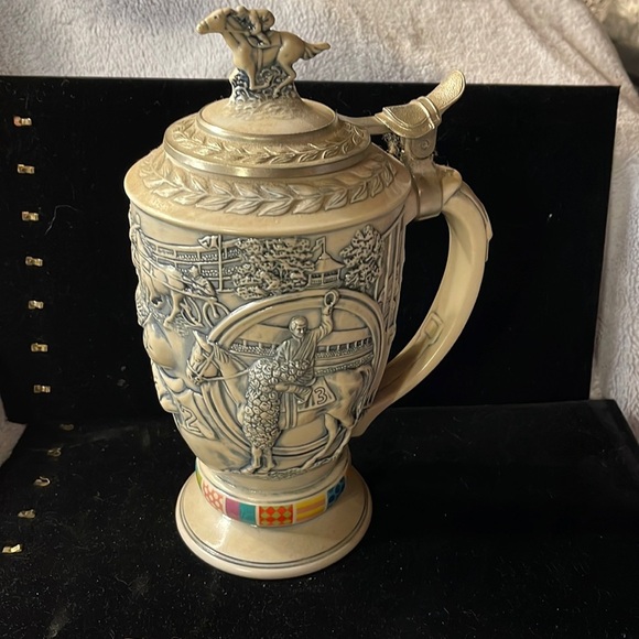 Avon-1992-Vintage Winner’s Circle Stein Made in Brazil #57840 - Picture 1 of 10